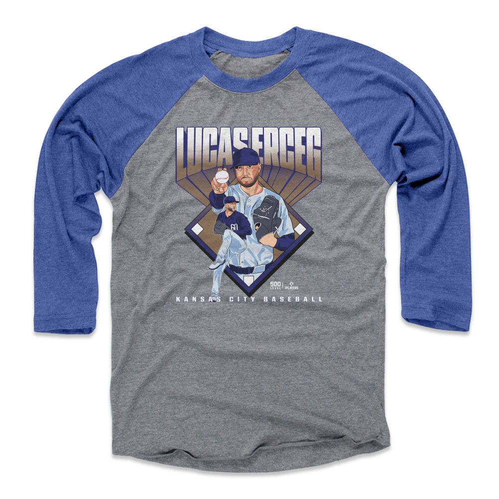 Lucas Erceg Kansas City Baseball Diamond WHT (ONLINE ORDER ONLY)