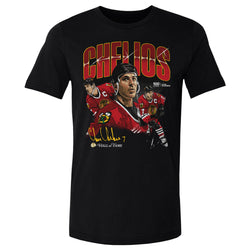 Chris Chelios Chicago Blackhawks Collage WHT (ONLINE ORDER ONLY)