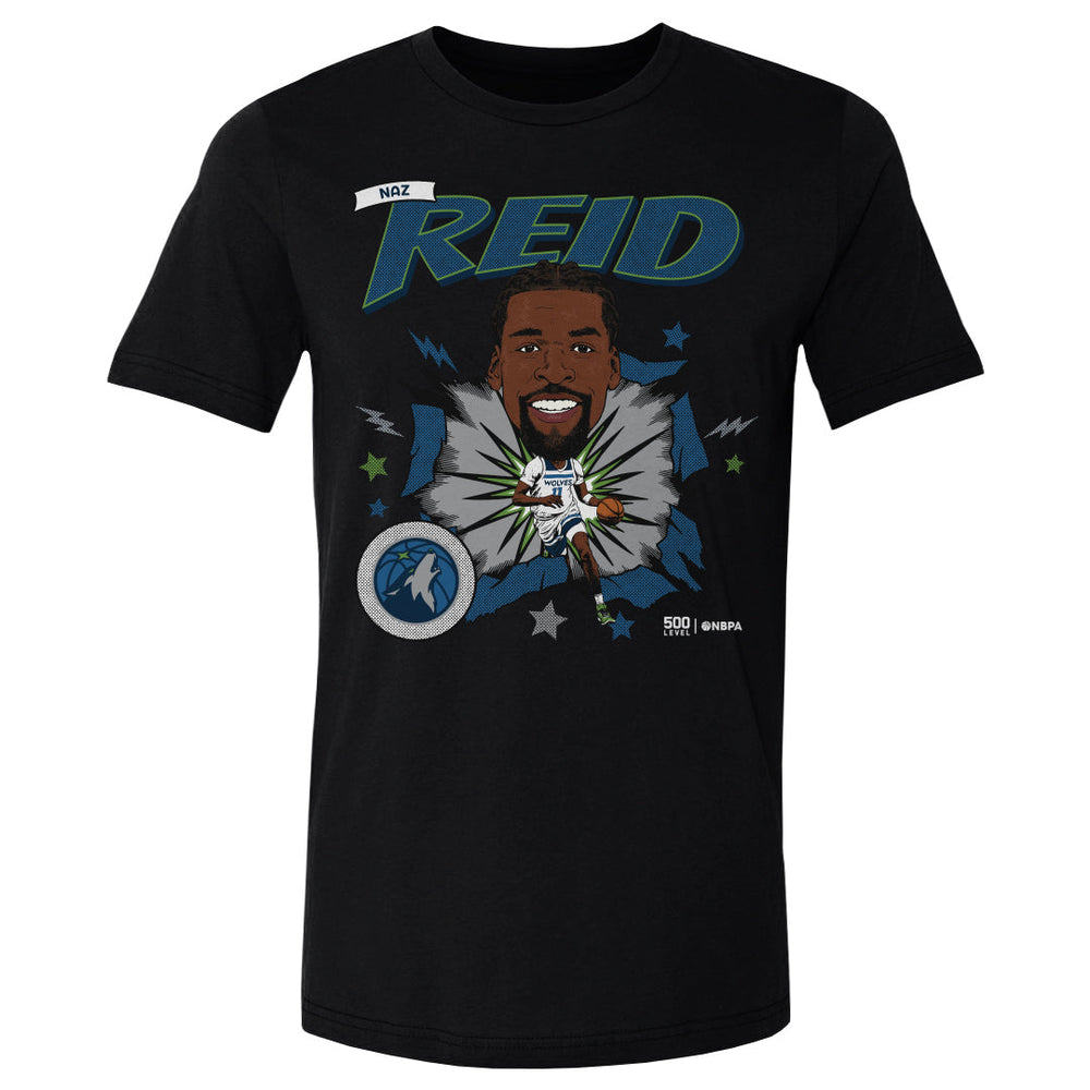 Naz Reid Minnesota Timberwolves Caricature WHT (ONLINE ORDER ONLY)
