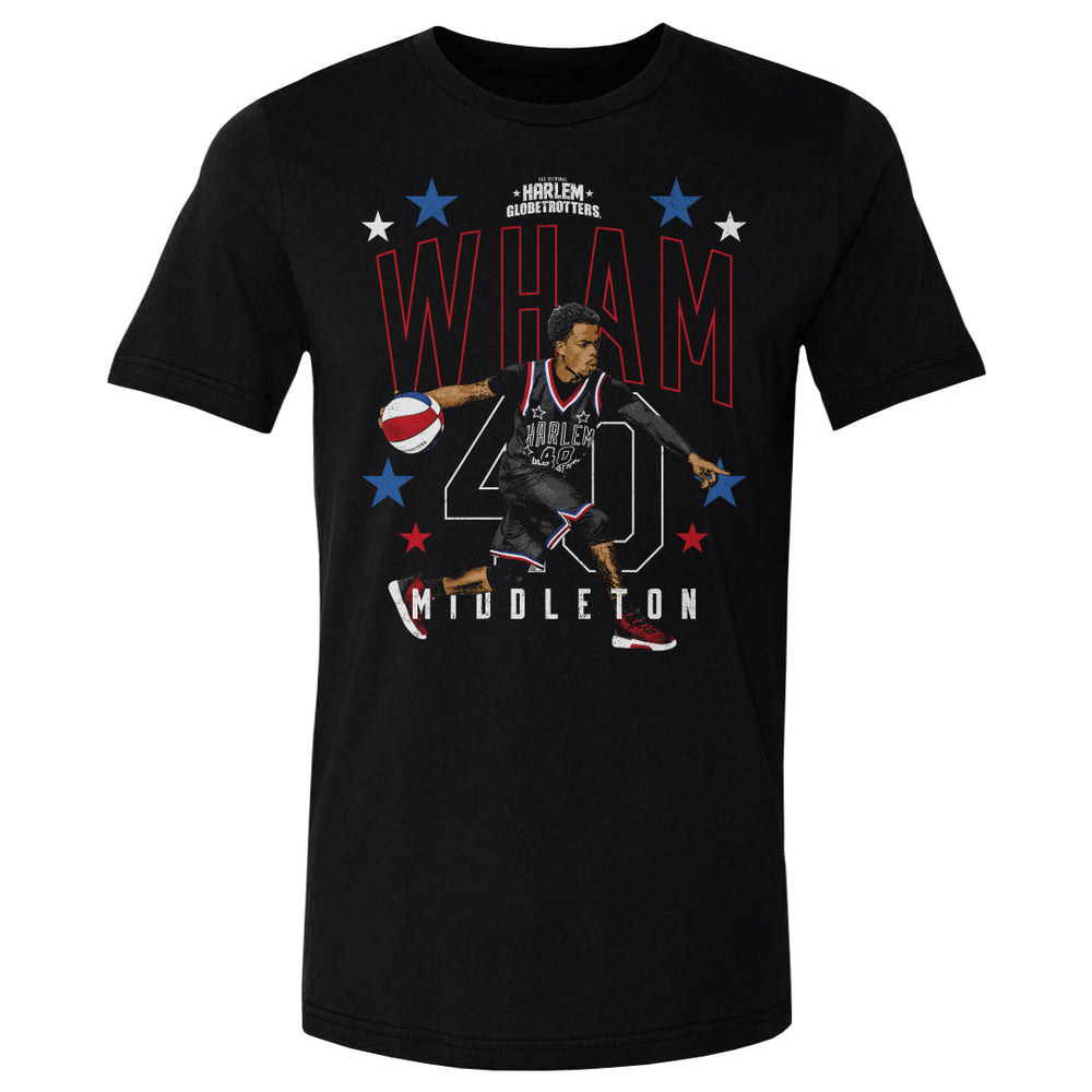 Wham Middleton Harlem Globetrotters Outline WHT (ONLINE ONLY)