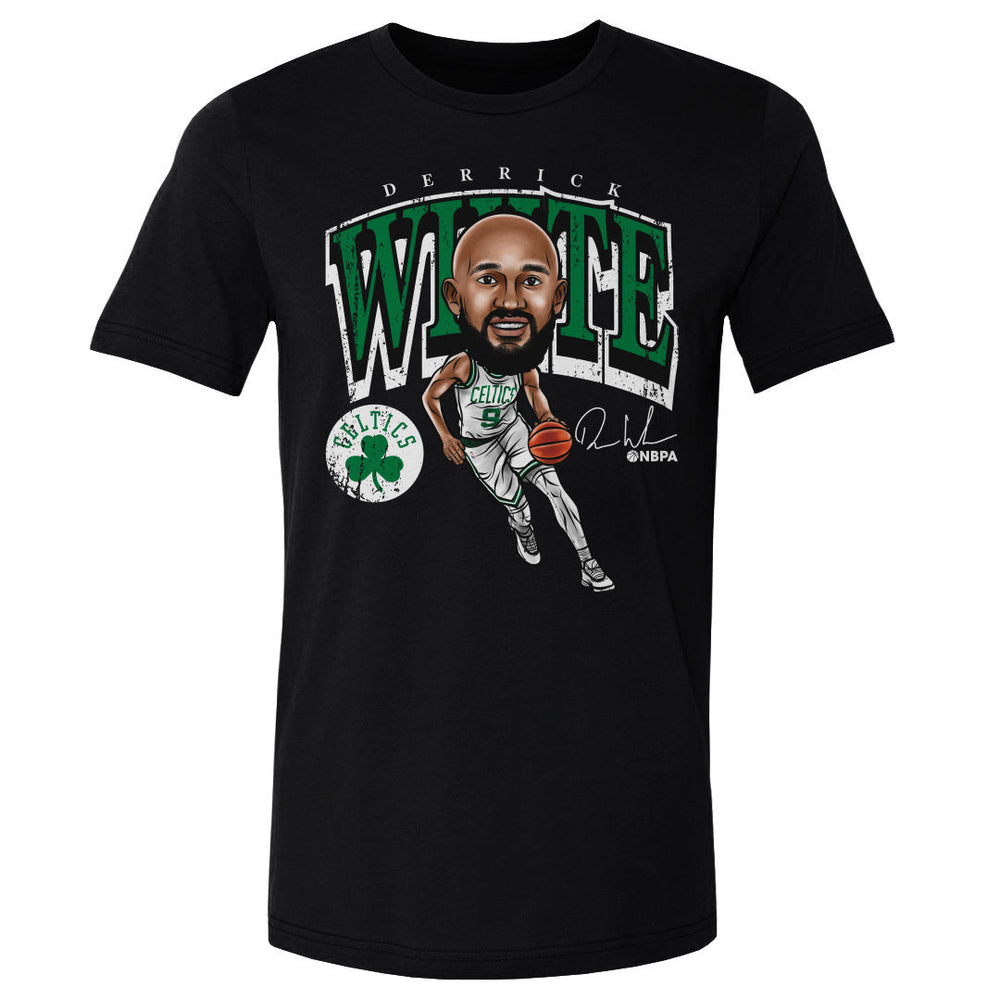 Derrick White Boston Celtics Cartoon WHT (ONLINE ORDER ONLY)