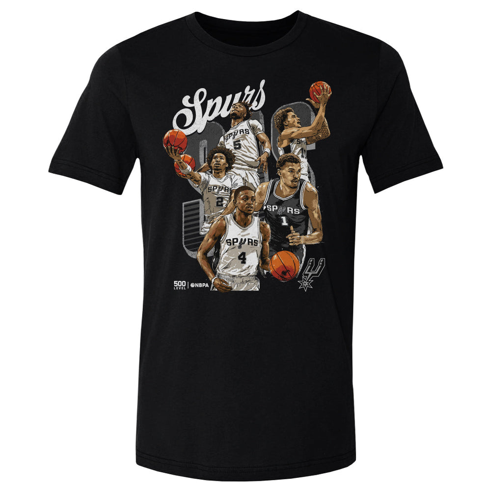 San Antonio Spurs 2025 Starting 5 WHT (ONLINE ORDER ONLY)