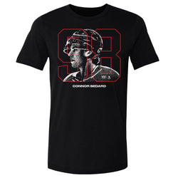 Connor Bedard Chicago Overlay WHT