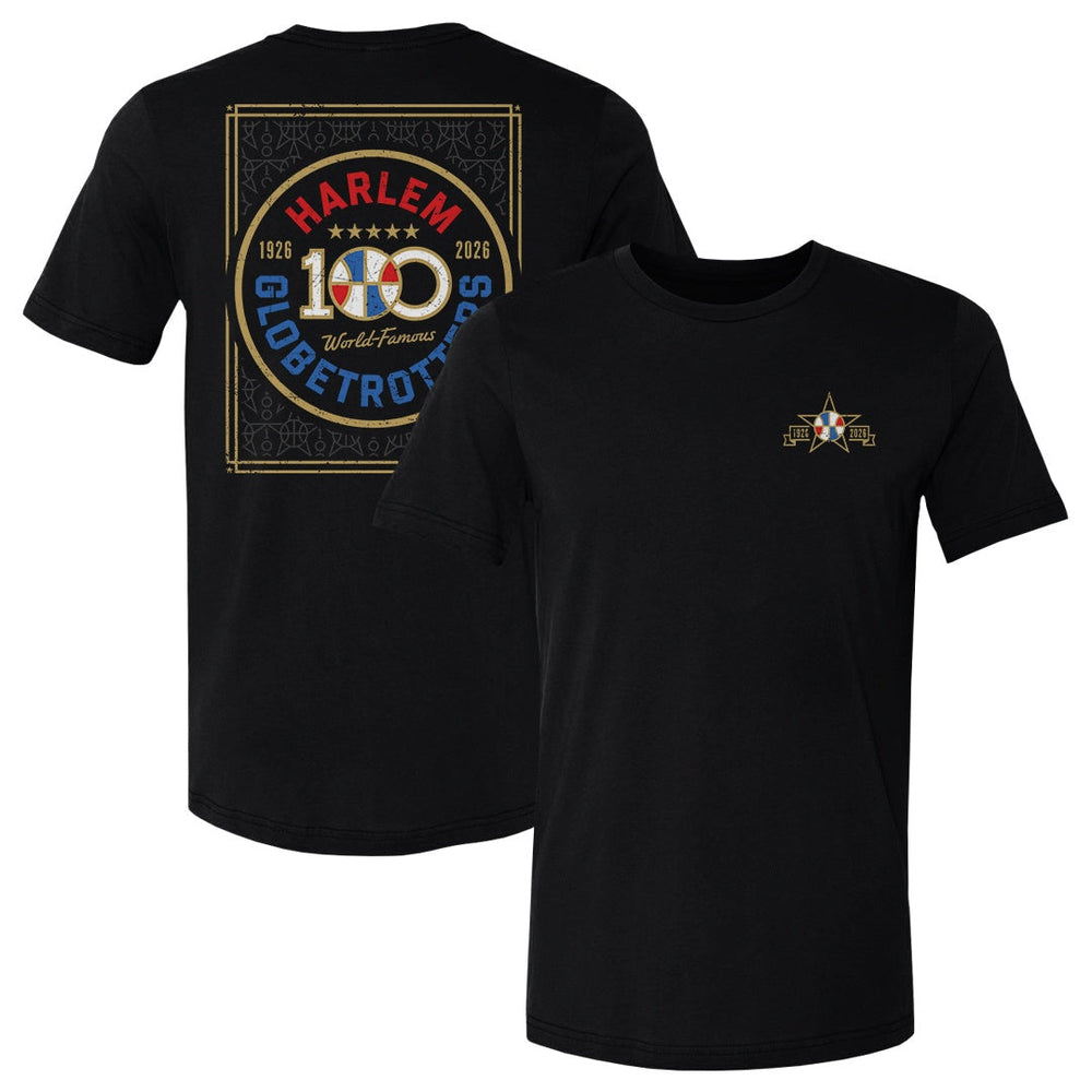 Harlem Globetrotters 100 Years F&B WHT (ONLINE ORDER ONLY)