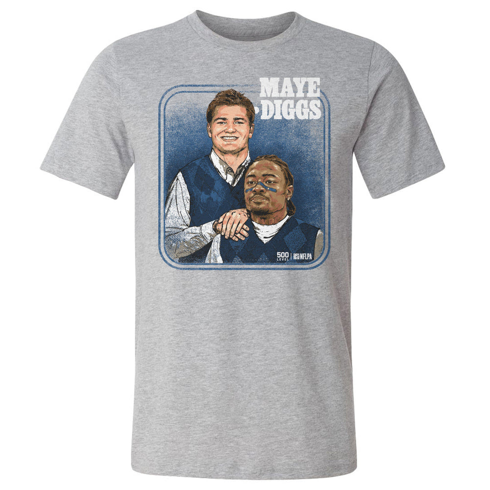 Drake Maye & Stefon Diggs New England Step Brothers WHT (ONLINE ORDER ONLY)