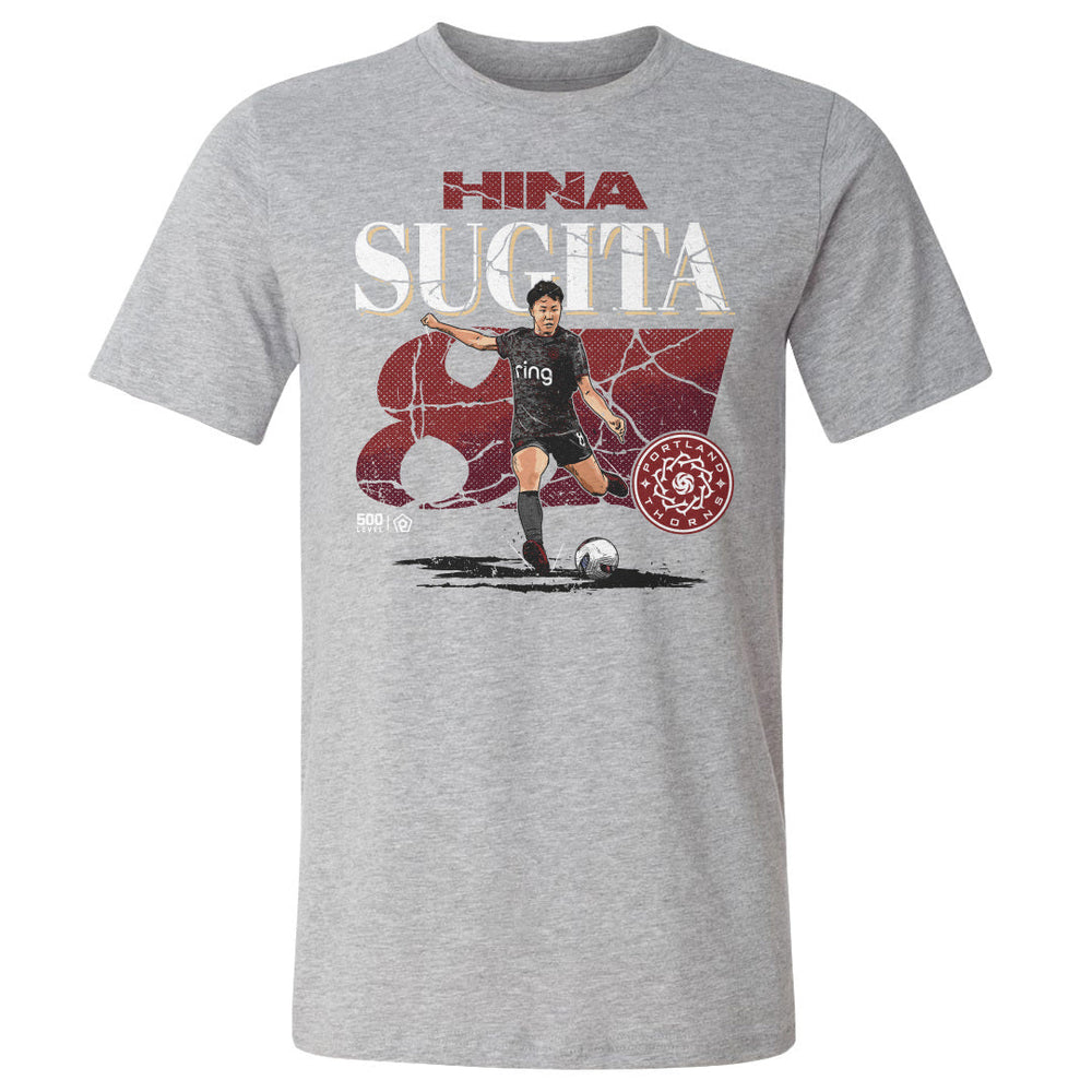 Hina Sugita Portland Thorns FC Cracked Number WHT (ONLINE ORDER ONLY)