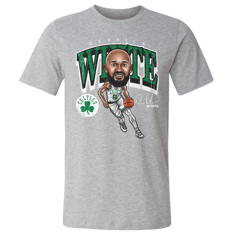 Derrick White Boston Celtics Cartoon WHT (ONLINE ORDER ONLY)