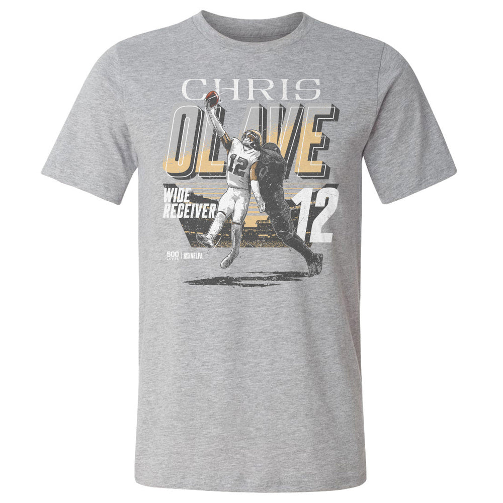 Chris Olave New Orleans One-Handed Catch WHT (ONLINE ORDER ONLY)