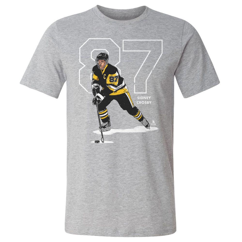 Sidney Crosby Outline W WHT (ONLINE ORDER ONLY)
