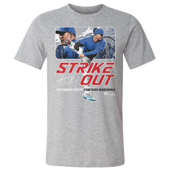 Anthony Rizzo Chicago C Strikeout WHT (ONLINE ORDER ONLY)