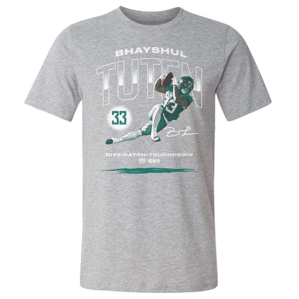 Bhayshul Tuten Jacksonville Dive Catch Touchdown WHT (ONLINE ORDER ONLY)