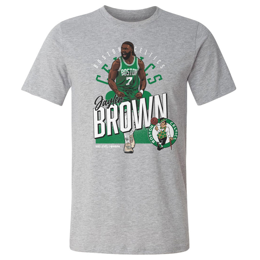 Jaylen Brown Boston Celtics Shield WHT (ONLINE ORDER ONLY)