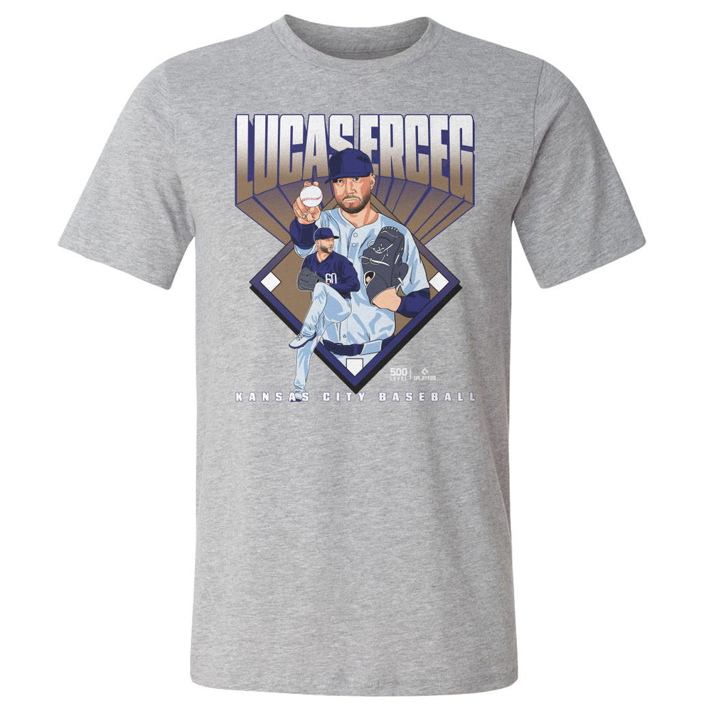 Lucas Erceg Kansas City Baseball Diamond WHT (ONLINE ORDER ONLY)
