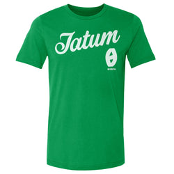 Jayson Tatum Boston Script WHT (ONLINE ORDER ONLY)
