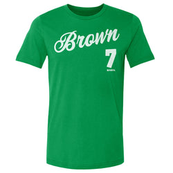 Jaylen Brown Boston Script WHT (ONLINE ORDER ONLY)