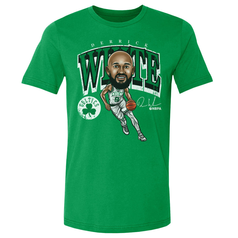 Derrick White Boston Celtics Cartoon WHT (ONLINE ORDER ONLY)