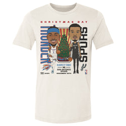 2025 NBA Christmas Day Match Up Thunder Vs. Spurs (ONLINE ORDER ONLY)