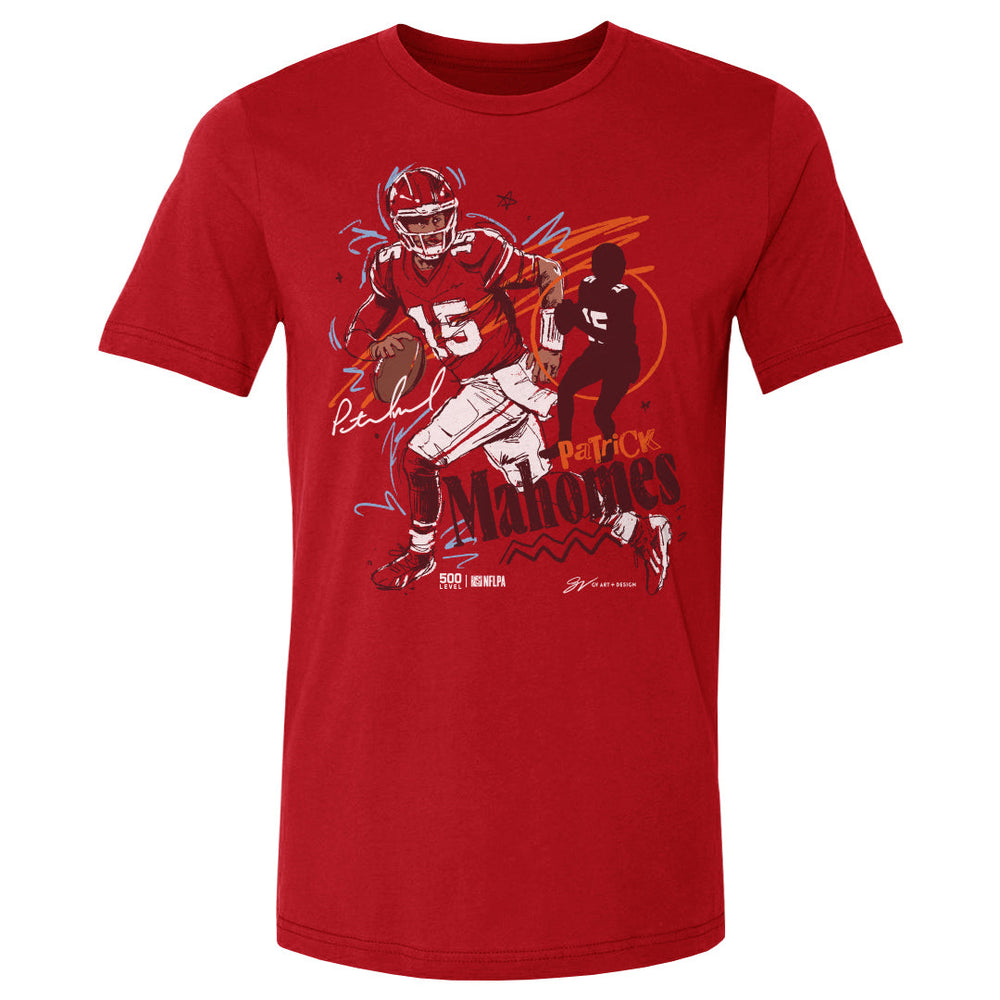 Patrick Mahomes Kansas City Scribble WHT (ONLINE ORDER ONLY)