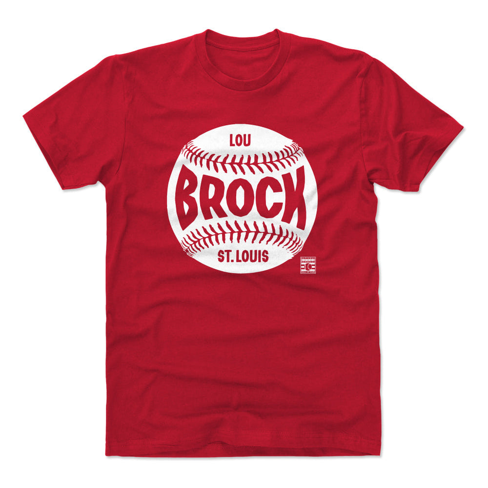 Lou Brock St. Louis Baseball WHT (ONLINE ORDER ONLY)