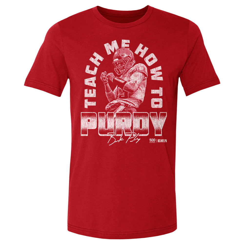 Brock Purdy San Francisco Teach Me How To Purdy WHT (ONLINE ORDER ONLY)