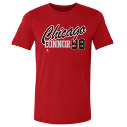 Connor Bedard Chicago Script 98 WHT