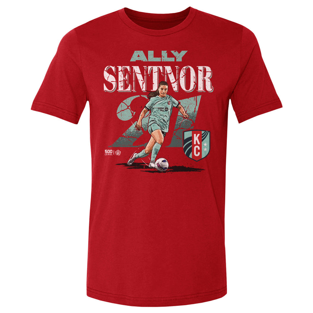 Ally Sentnor Kansas City Current Cracked Number WHT (ONLINE ORDER ONLY)