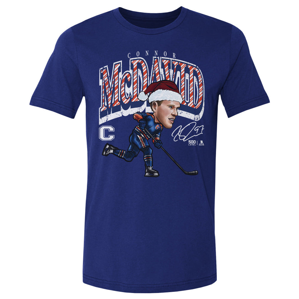 Connor McDavid Edmonton Cartoon Santa Hat WHT (ONLINE ORDER ONLY)