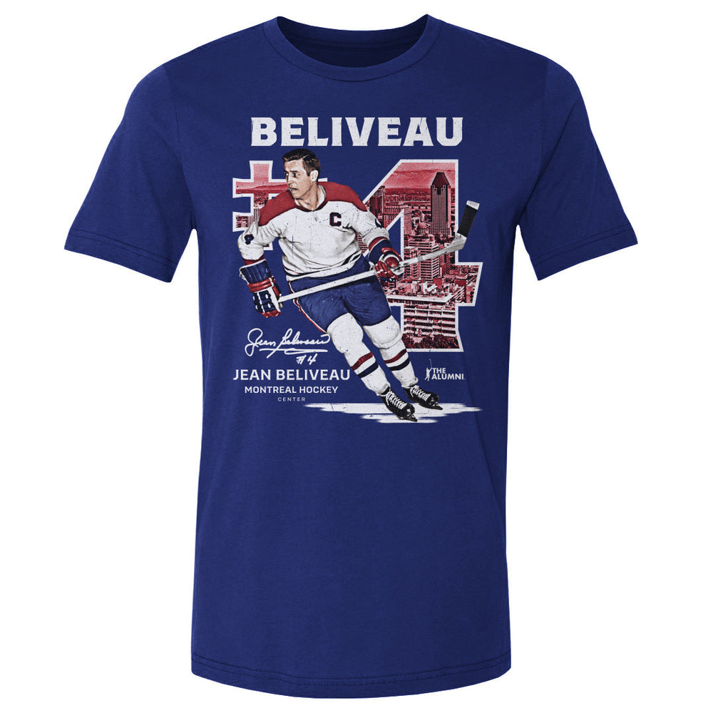 Jean Beliveau Montreal Throwback WHT (ONLINE ORDER ONLY)