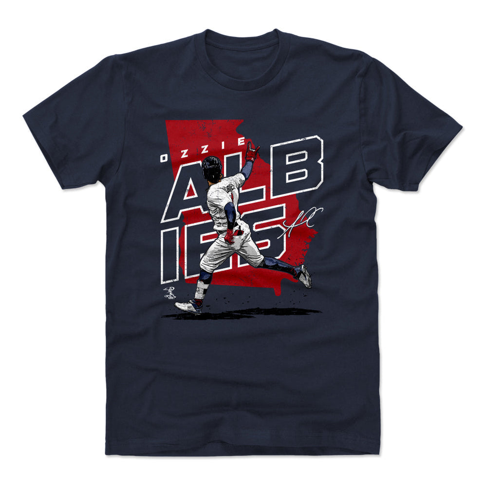 Ozzie Albies Player Map R WHT (ONLINE ORDER ONLY)