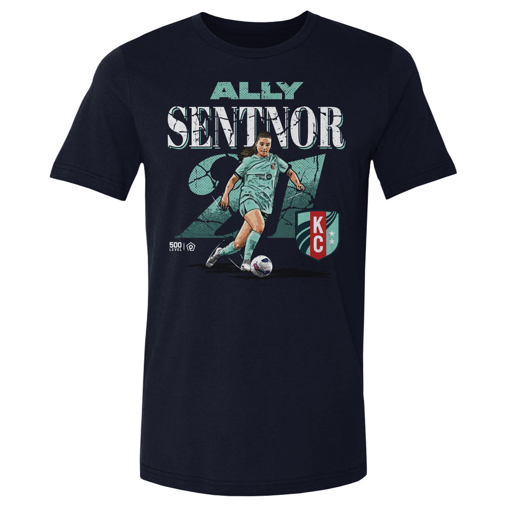 Ally Sentnor Kansas City Current Cracked Number WHT (ONLINE ORDER ONLY)