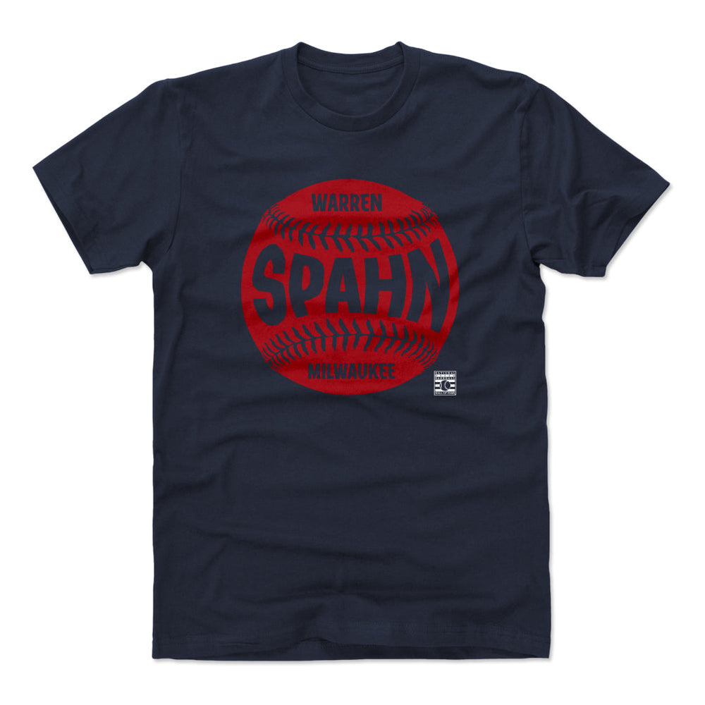 Warren Spahn Milwaukee Baseball WHT (ONLINE ORDER ONLY)