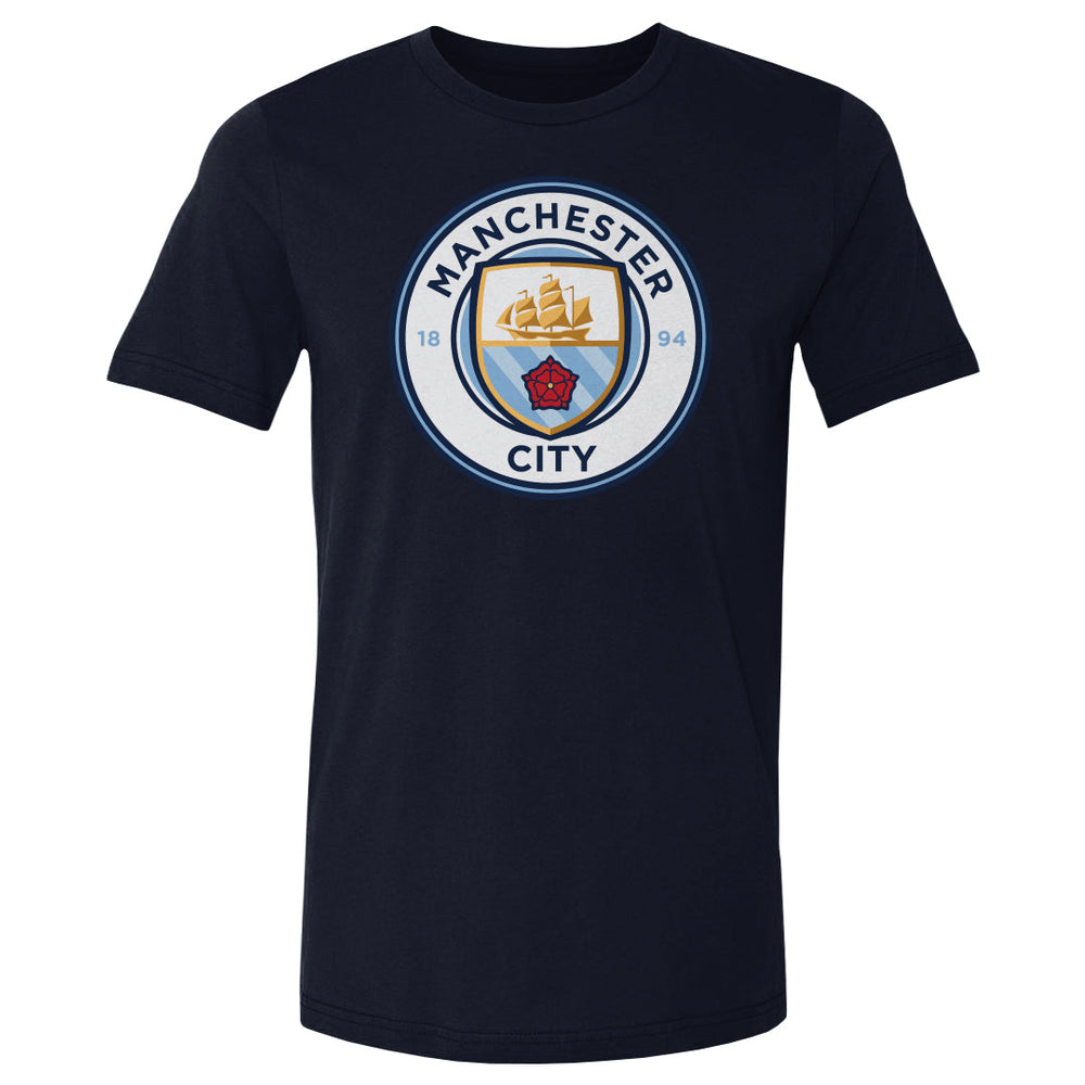 Manchester City Primary Logo WHT (ONLINE ORDER ONLY)