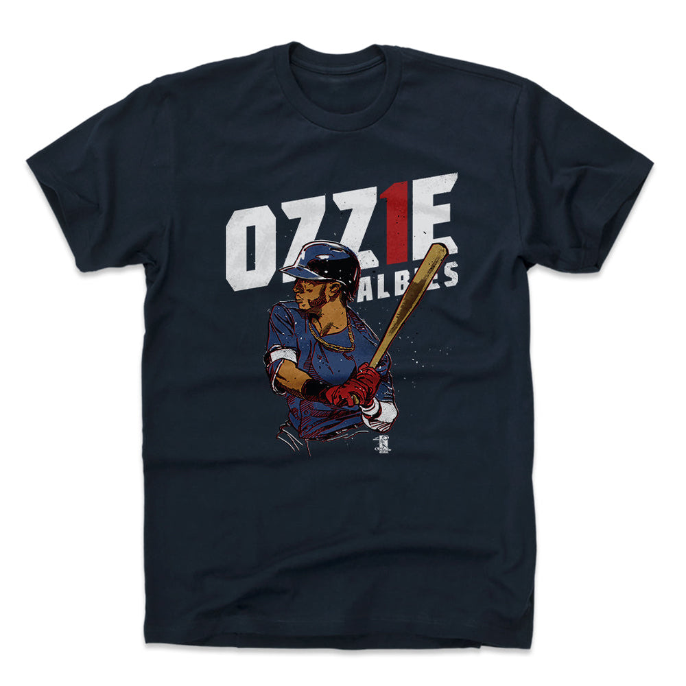 Ozzie Albies Bat W WHT (ONLINE ORDER ONLY)