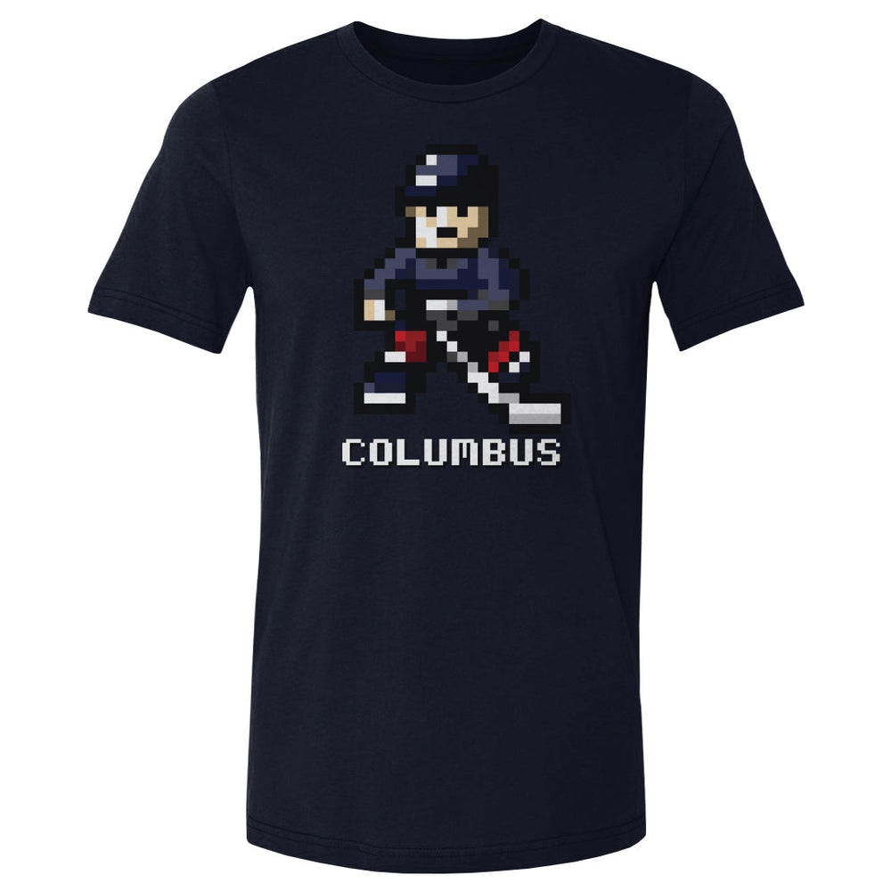 Columbus Hockey 8-bit WHT (ONLINE ORDER ONLY)