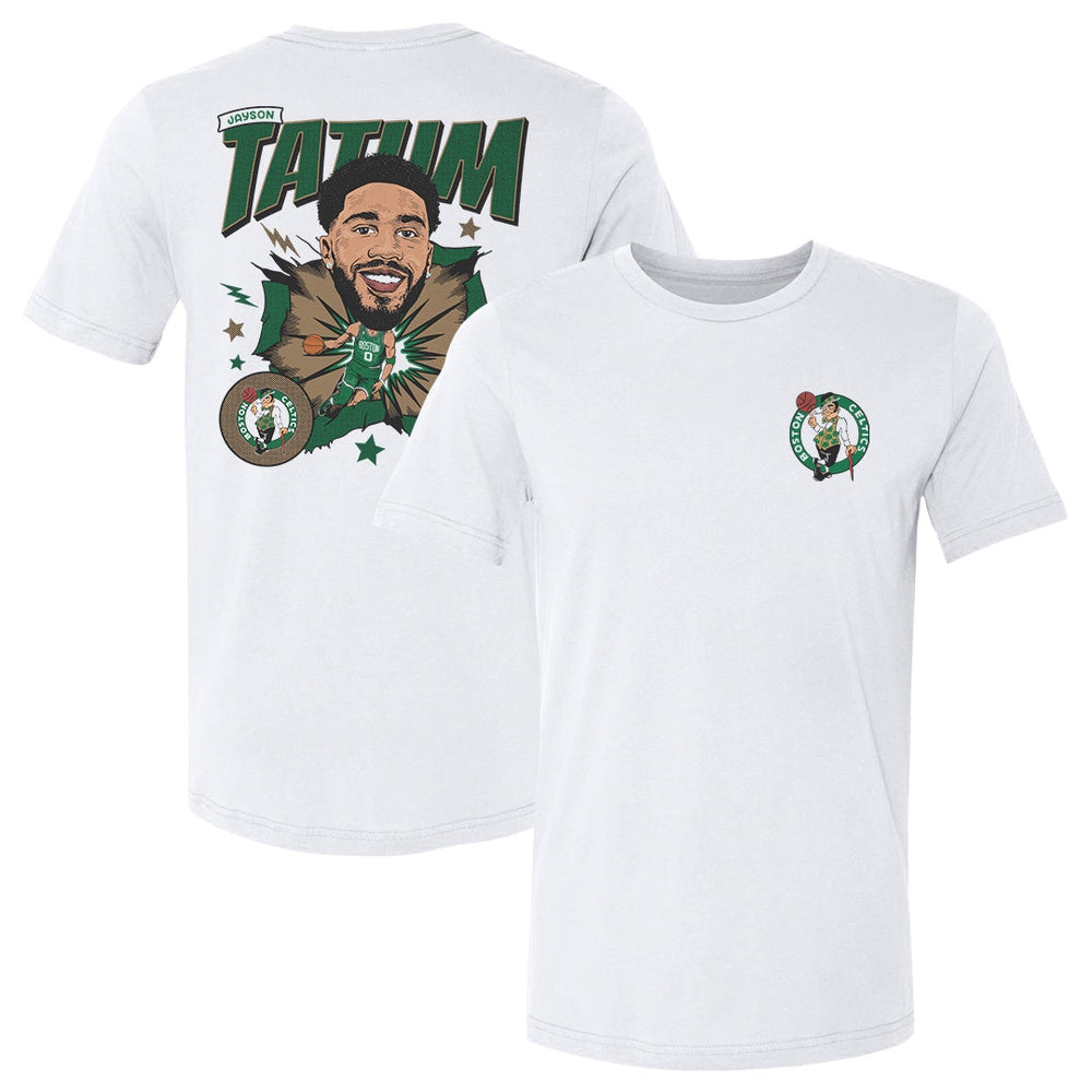 Jayson Tatum Boston Celtics Caricature F&B (ONLINE ORDER ONLY)