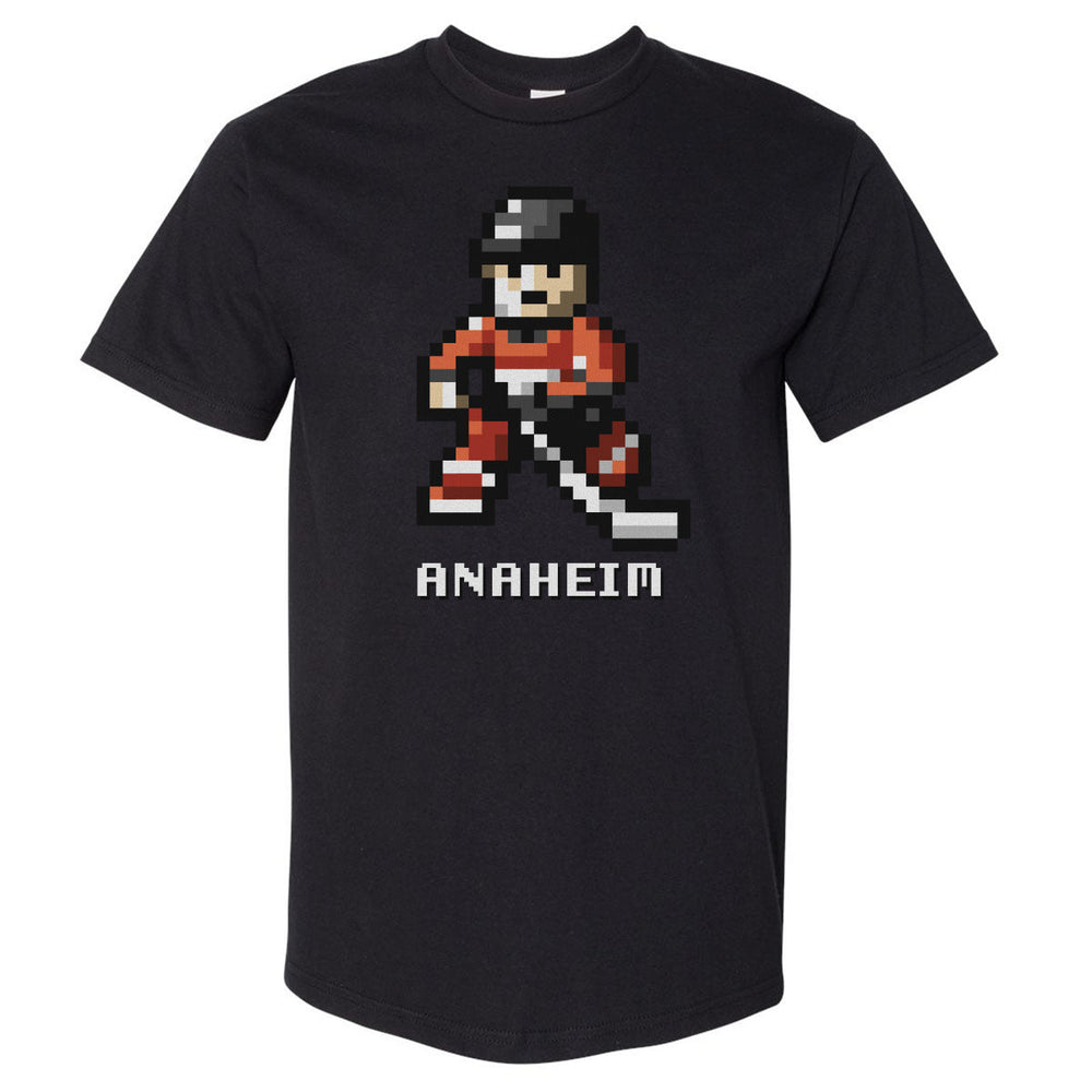 Anaheim Hockey 8-bit WHT (ONLINE ORDER ONLY)