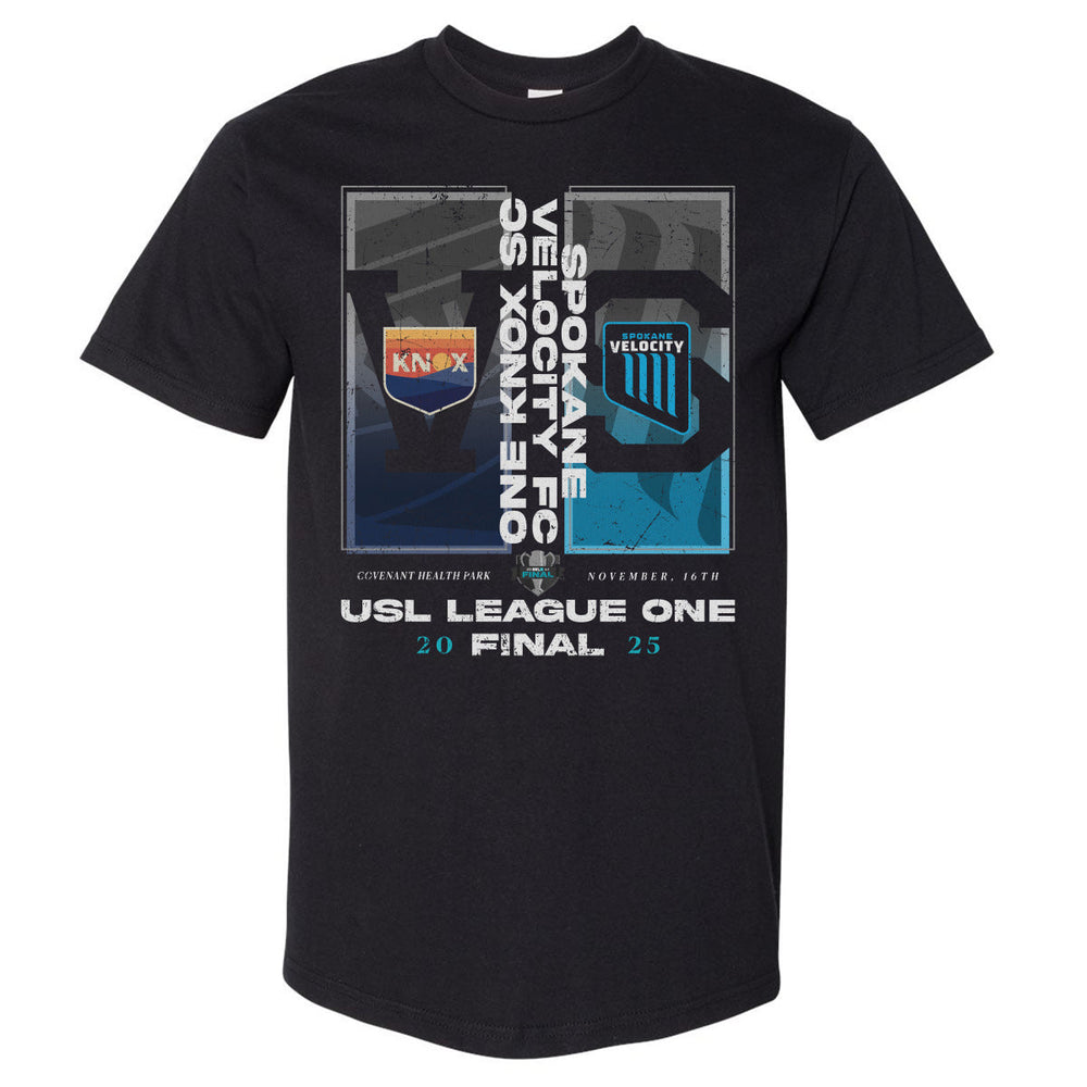 2025 USL League One Final Match Up One Knoxville SC Vs. Spokane Velocity FC WHT (ONLINE ORDER ONLY)