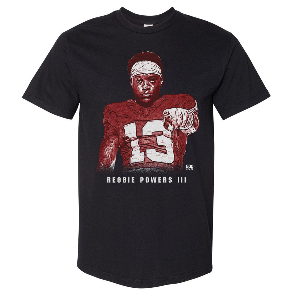 Reggie Powers III College Pose 2 WHT (ONLINE ORDER ONLY)