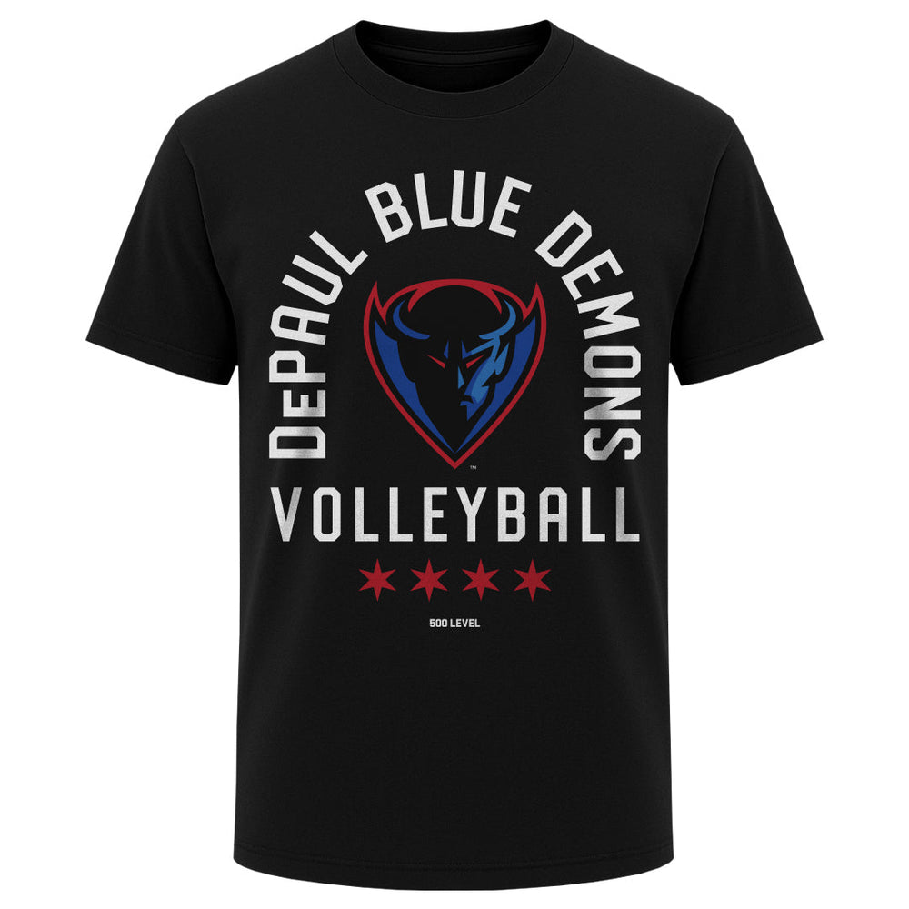 DePaul Blue Demons Volleyball Arc WHT (ONLINE ORDER ONLY)