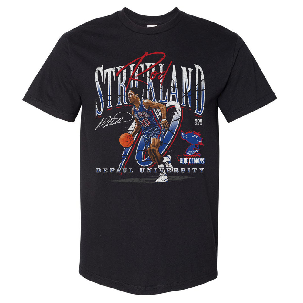 Rod Strickland DePaul Blue Demons Throwback WHT (ONLINE ORDER ONLY)