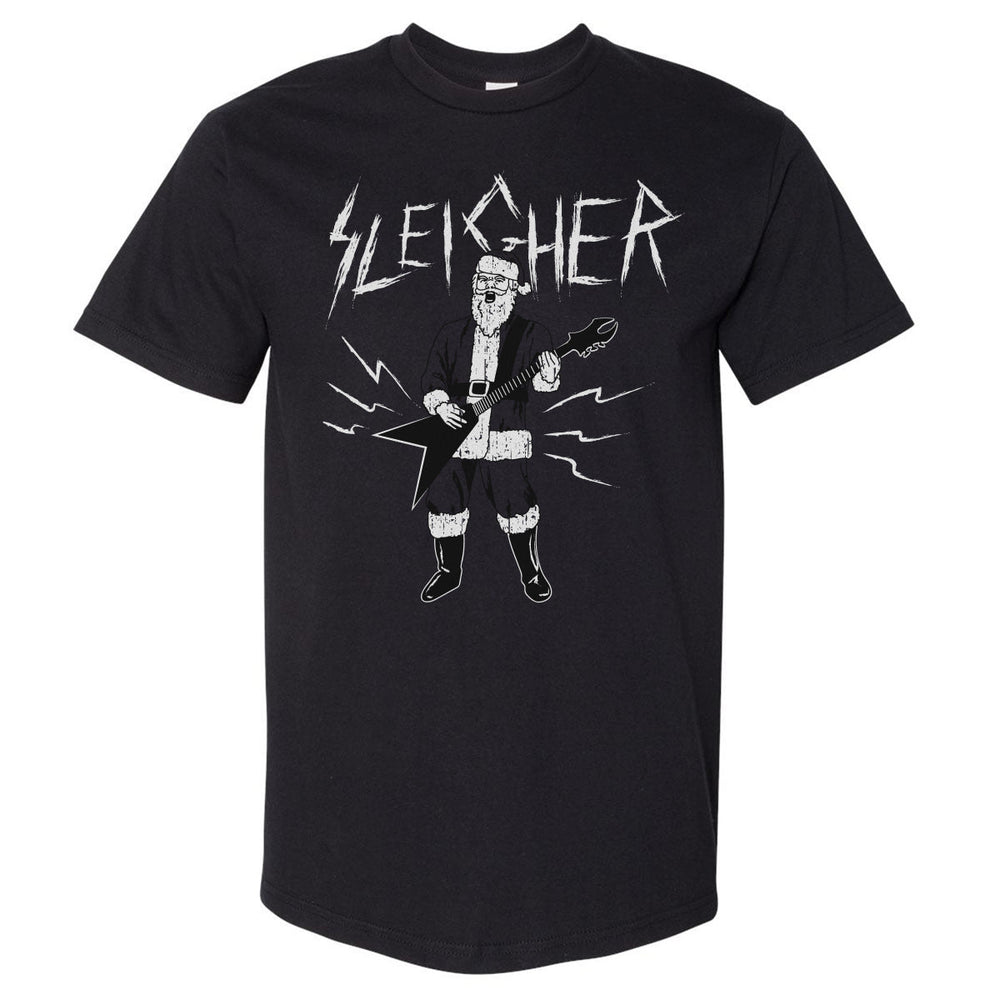 Christmas Sleigher Santa WHT (ONLINE ORDER ONLY)