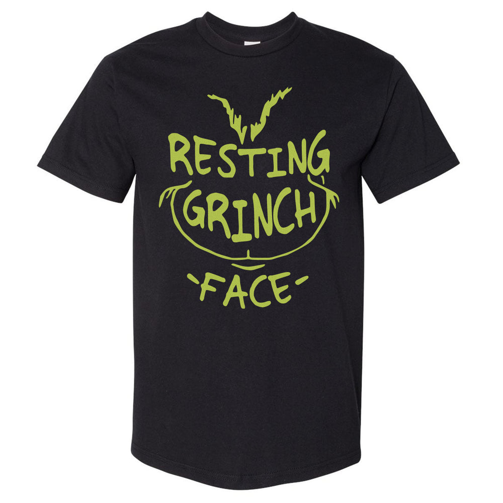 Christmas Resting Grinch Face WHT (ONLINE ORDER ONLY)