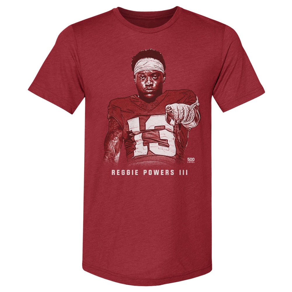 Reggie Powers III College Pose 2 WHT (ONLINE ORDER ONLY)