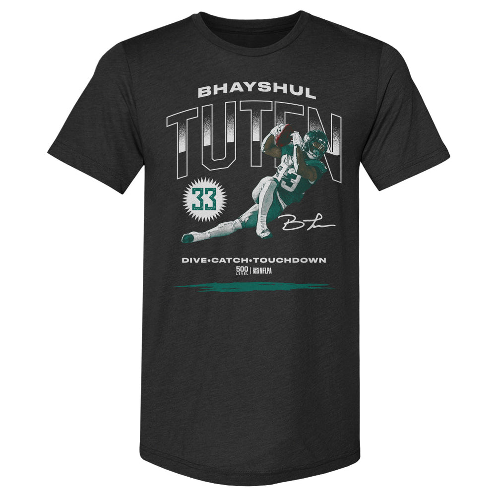Bhayshul Tuten Jacksonville Dive Catch Touchdown WHT (ONLINE ORDER ONLY)