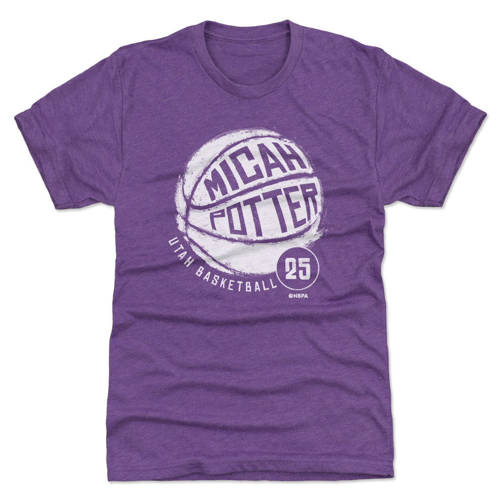 Micah Potter Utah Basketball WHT (ONLINE ORDER ONLY)