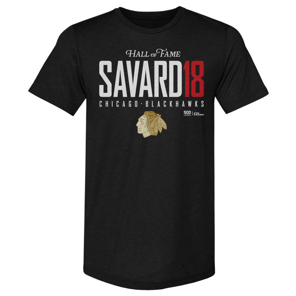 Denis Savard Chicago Blackhawks H.O.F. Elite WHT (ONLINE ORDER ONLY)