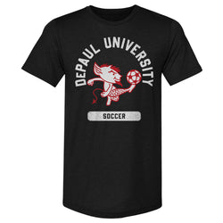 DePaul Blue Demons Mascot Soccer WHT (ONLINE ORDER ONLY)