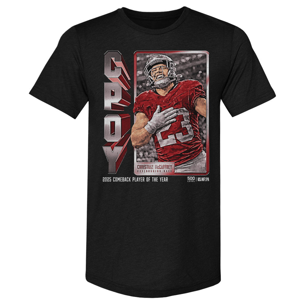 Christian McCaffrey San Francisco 2025 CPOY WHT (ONLINE ORDER ONLY)