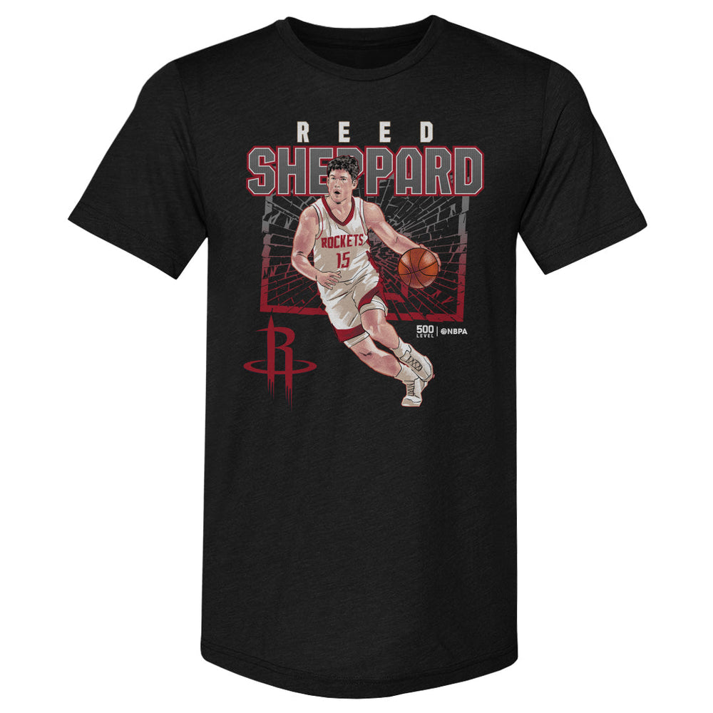 Reed Sheppard Houston Rockets Shattered WHT (ONLINE ORDER ONLY)