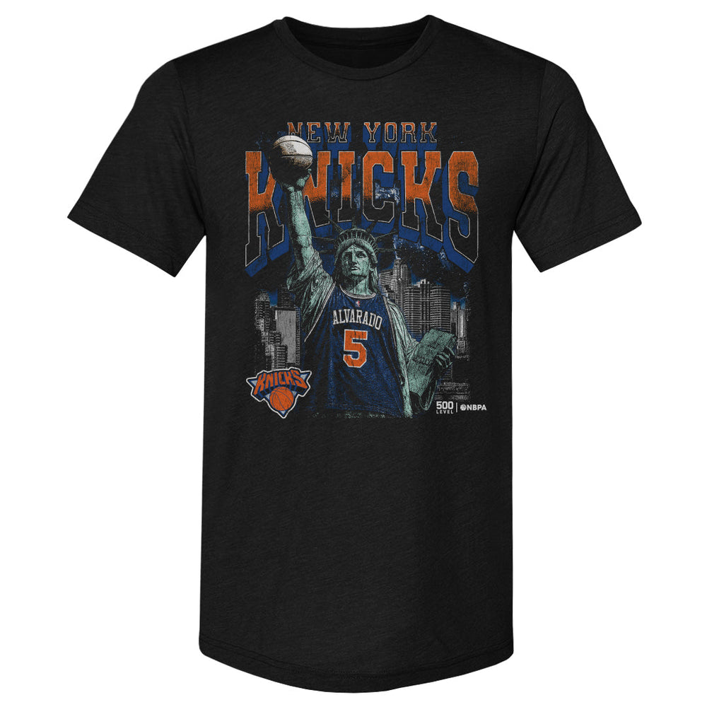 Jose Alvarado New York Knicks Statue Of Liberty WHT (ONLINE ORDER ONLY)